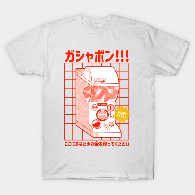 Gacha Gacha T-Shirt by MoustacheRoboto